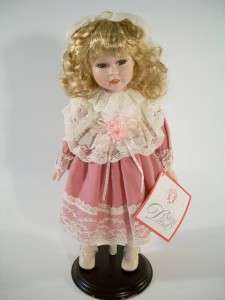 Design Debut Collection Porcelain Doll With COA 16  