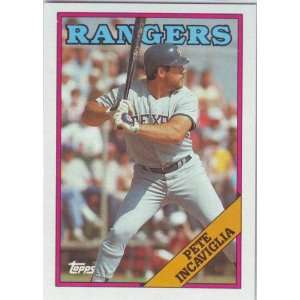  1988 Topps Baseball Texas Rangers Team Set Sports 