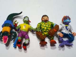   of 18 Teenage Mutant Ninja Turtle action figures 80s 90s 00s. TMNT