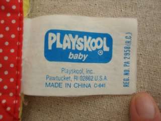 EUC PLAYSKOOL BABY MUPPETS BABY PLAYMAT ACTIVITY 1989  