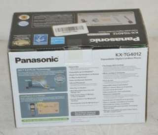 Panasonic Cordless Phone DECT 6.0 Plus KX TG4012N  