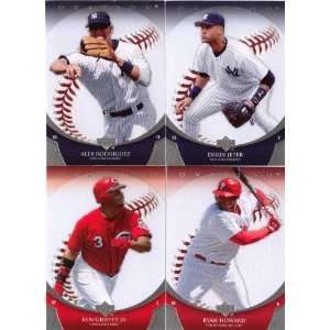 2006 Upper Deck Ovation Baseball Complete Mint Basic 84 Card Set 