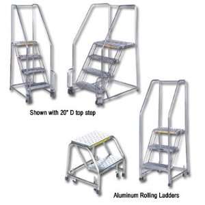    STAINLESS STEEL AND ALUMINUM ROLLING LADDERS HA4S 