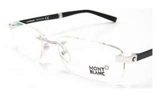 Authentic Mont Blanc Eyeglasses MB 9101 Color SILVER