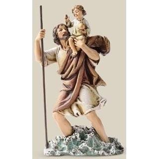 Saint Christopher Statue Figurine Catholic Gift