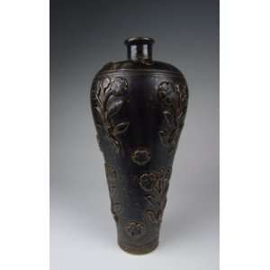  One Jizhou Ware Porcelain Vase, Chinese Antique Porcelain 