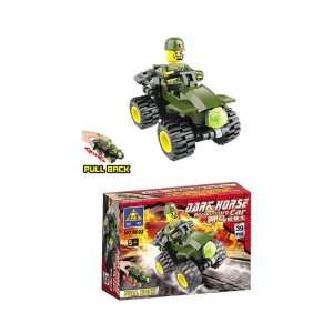 Dark Horse Military ATV Building Block Brick Set 6022   FITS WITH LEGO