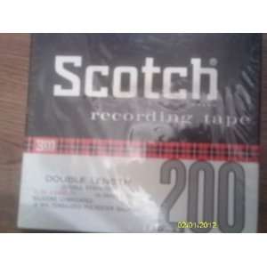  Scotch 200 Reel to Reel Audio Tape 1/4 X 2400 ft 