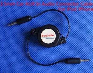5mm Car AUX Auxiliary Input Audio Cable For iPod   