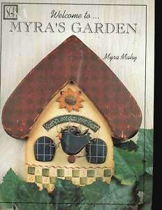 Welcome To Myras Garden Mahy Tole Painting PICS RARE Country Rabbits 