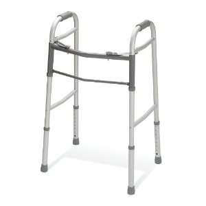  Two Button Folding Walkers without Wheels [CASE]: Health 