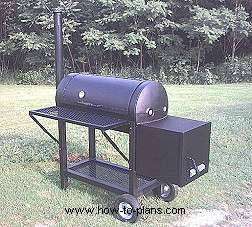 BBQ Smoker Plans, grill, barbecue, pit, Bar B Q  