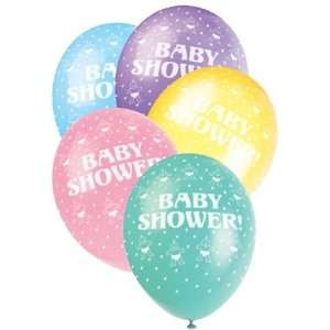  Baby Shower Assorted Balloons 10 Pack 12 Health 