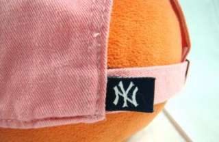   League Baseball Womens Adjustable Pink New York Yankees hat cap  