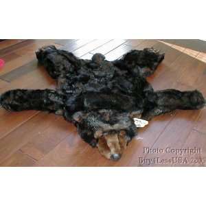  Grizzly Black Bear Throw Area Rug or Wall Hanging