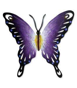 Wise Purple Butterfly~Steel Art Wall Sculpture Handmade  