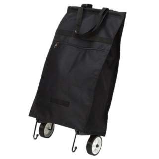Black Folding Shopping Bag with Wheels.Opens in a new window