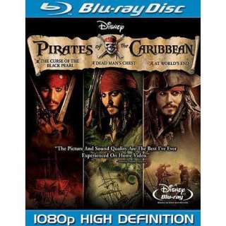 Pirates of the Caribbean Trilogy (Blu ray) (6 Discs) (Special edition 