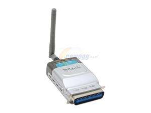    D Link DP G301 Wireless G Print Server 802.11b / g, RJ45 