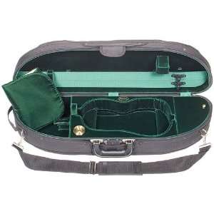  Bobelock Half Moon 1047V 4/4 Violin Case with Green Velvet 