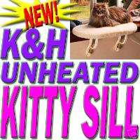 NEW K&H Unheated Cat Fleece Bed KITTY SILL WINDOW PERCH  