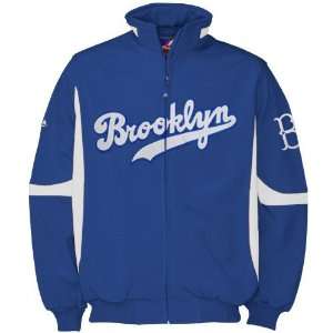   Brooklyn Dodgers Royal Blue Therma Base Cooperstown Premier Jacket