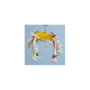   DUS254WXS I Love My Budgie 4 in X Small Wood Bird Toy A
