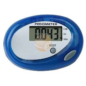  Digital Pedometer Calorie Counter, Blue 