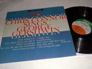 CHRIS CONNOR Sings Gershwin STEREO CLARION LP  