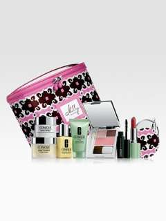 9p MILLY NY FOR CLINIQUE COSMETIC MAKEUP GIFT & BAG SET NIP SAKS FIFTH 