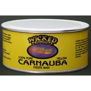com Wicked Yellow Carnauba Paste Professional Formula Automotive Wax 