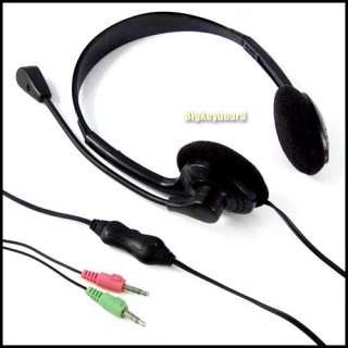PC Computer Headset/Headphone Micro for MSN Skype S  