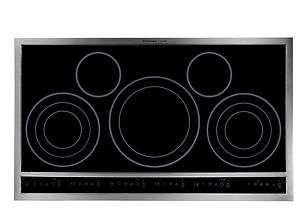   Stainless Steel 36 Electric Touch Control Cooktop E36EC70FSS  