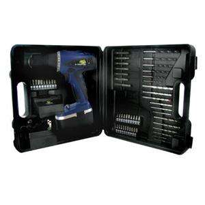 18V GTV Cordless Drill 55 PIECE DRIVER SET Drill, Battery, Charger w 