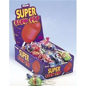 Charms Super Blow Pop Assorted  Grocery & Gourmet Food