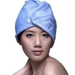   BDS   Microfiber Turbie Twist (Blue) / Hair Towel / Hair Wrap Beauty