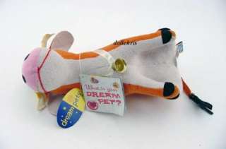 DREAM PETS CLARABELLE COW Stuffed Animal Orange Pet w/Bell Dakin NEW 