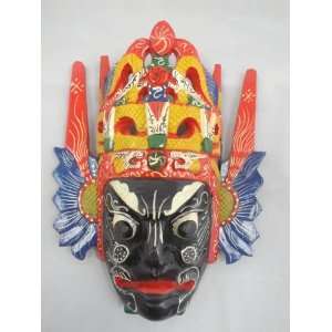Wall Mask Home Decor 11 Chinese Opera Solid Wood #608   