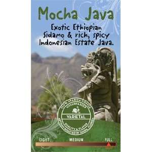 Joffreys Mocha Java Flavored Coffee   Whole Bean   1 Pound  