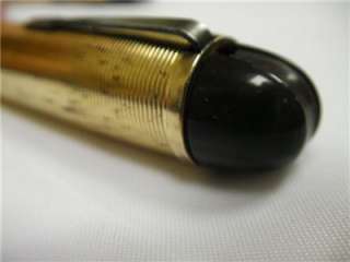 Wahl Eversharp SKYLINE Brown&Gold Filled Pen Pencil Set  