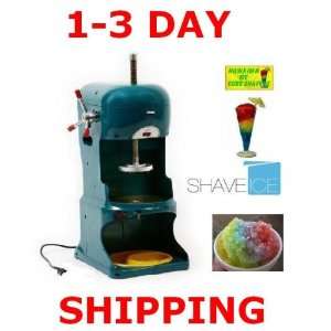Commercial Grade Electric Hawaiian Ice Shaver Machine:  