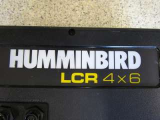 HUMMINBIRD LCR 4X6 DEPTH SOUNDER / FISH FINDER BOAT  