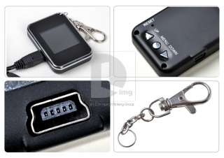 Mini 1.5 LCD Digital Photo Picture Frame Album USB Keychain Keyring 
