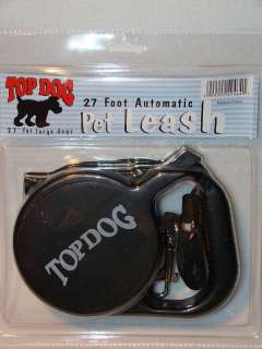 NEW Top Dog 27 Retractable Pet Leash for Large Dogs  