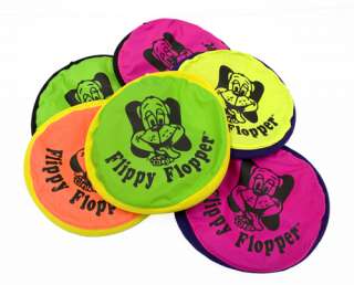 Small Flippy Flopper Flying Disc Dog Frisbee 3 Pack  