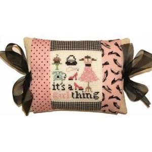    Girl Things Pillow   Cross Stitch Kit Arts, Crafts & Sewing