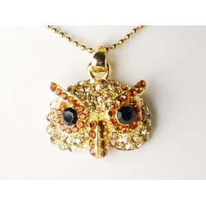   Crystal Color Topaz Custom Fashion Pendant Necklace Jewelry