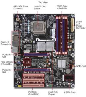 NEW Intel DP45SG Extreme Series LGA 775 Socket Motherboard Accessories 