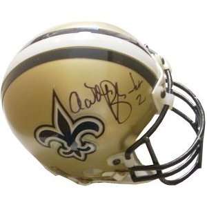 Aaron Brooks Autographed/Hand Signed New Orleans Saints Authentic Mini 