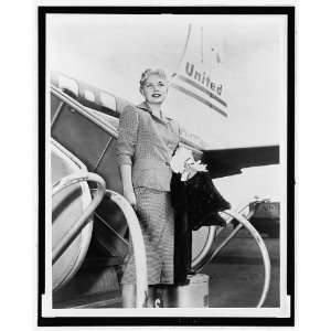  Barbara Payton,1927 1967,American Film Actress,Airplane 